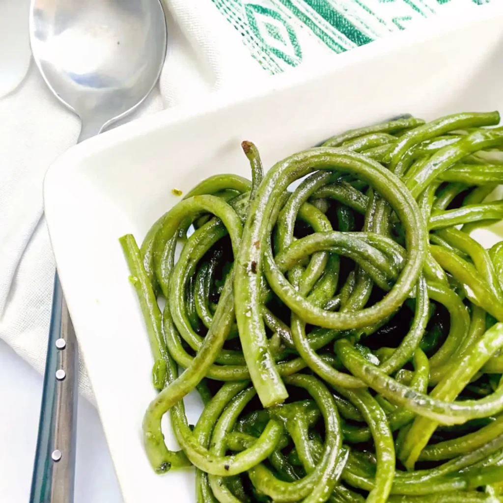 Grilled Garlic Scapes recipe
