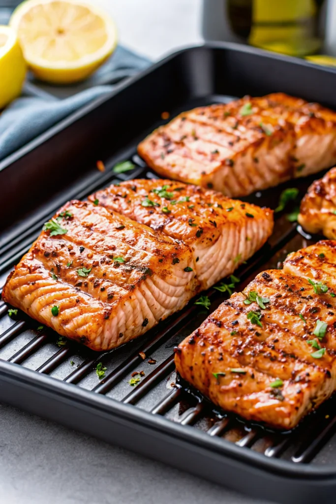Air Fryer Salmon
